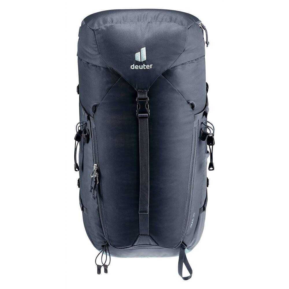 NEW DEUTER men's trail 30 hiking backpack - 30l in black/shale